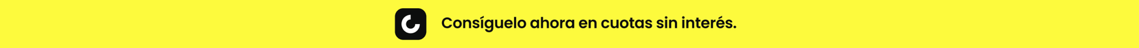 Consíguelo ahora en cuotas sin intereses con Cashea